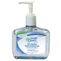 Alcohol Hand Sanitizer Gel 16oz Pump Bottle