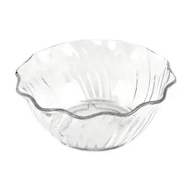 Cambro 13oz Swirl Plastic Bowl, Clear